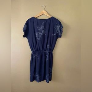 70’s true vintage vintage floral dress. Elastic waist.